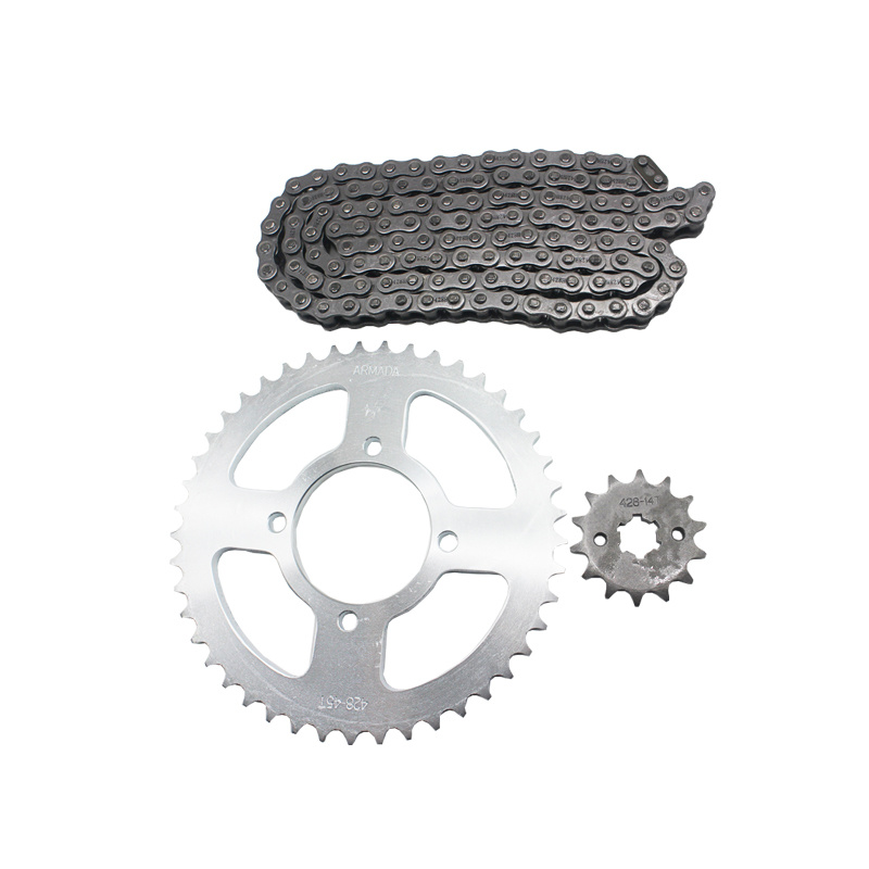 Sprocket Chain Kit Motorcycle Parts for Ybr-125