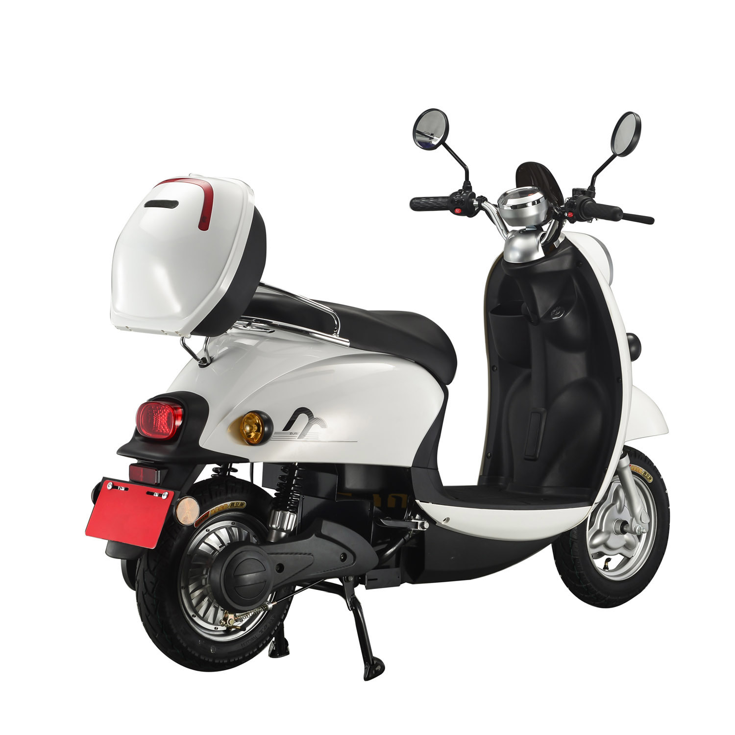 800W New Design Electric Motorcycle Electric Scooter for Lady with Rear Box